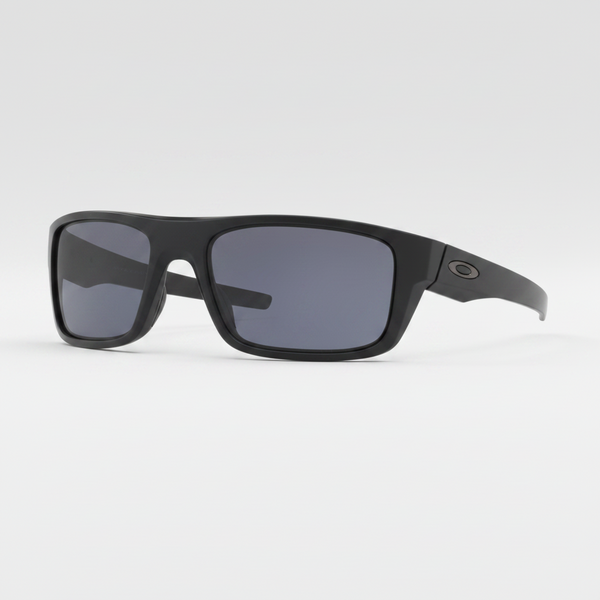Oakley Drop Point Sunglasses - Matte Black/Grey — main view
