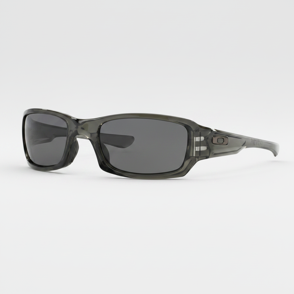 Oakley Fives Squared Sunglasses - Grey Smoke/Warm Grey — main view
