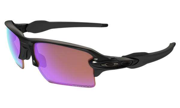 Oakley Flak 2.0 XL Prizm Golf Sunglasses - Polished Black/Prizm Golf — main view