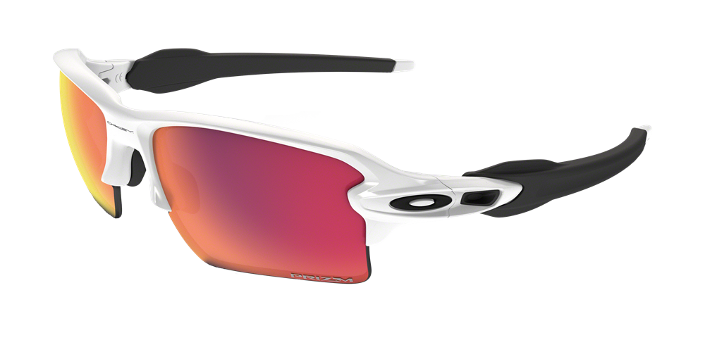 Oakley Flak 2.0 XL Sunglasses - Polished White/Prizm Baseball — main view