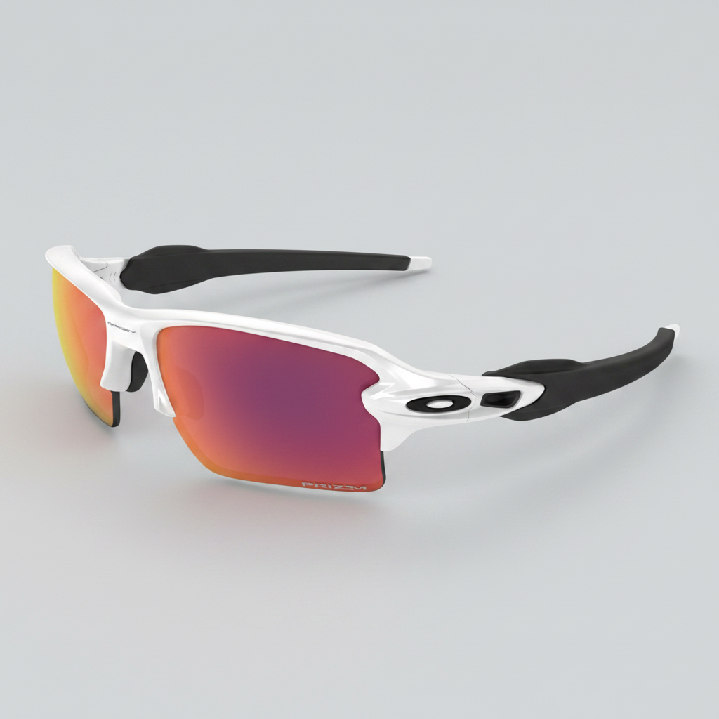 Oakley Flak 2.0 XL Sunglasses - Polished White/Prizm Baseball — main view