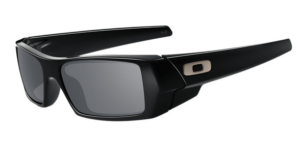 Oakley Gascan Sunglasses - Polished Black/Grey — main view