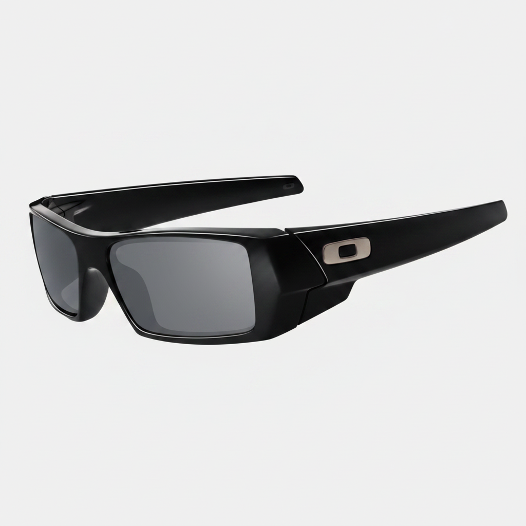 Oakley Gascan Sunglasses - Polished Black/Grey — main view
