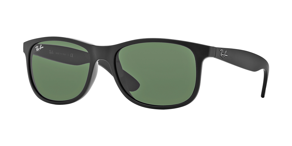 Ray-Ban RB4202 Andy Sunglasses - Black/Green Classic — main view