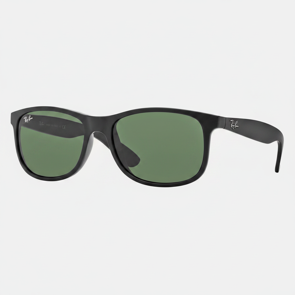 Ray-Ban RB4202 Andy Sunglasses - Black/Green Classic — main view