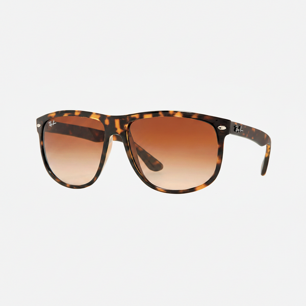 Ray-Ban RB4147 Flattop Boyfriend Sunglasses - Tortoise/Light Brown Gradient — main view