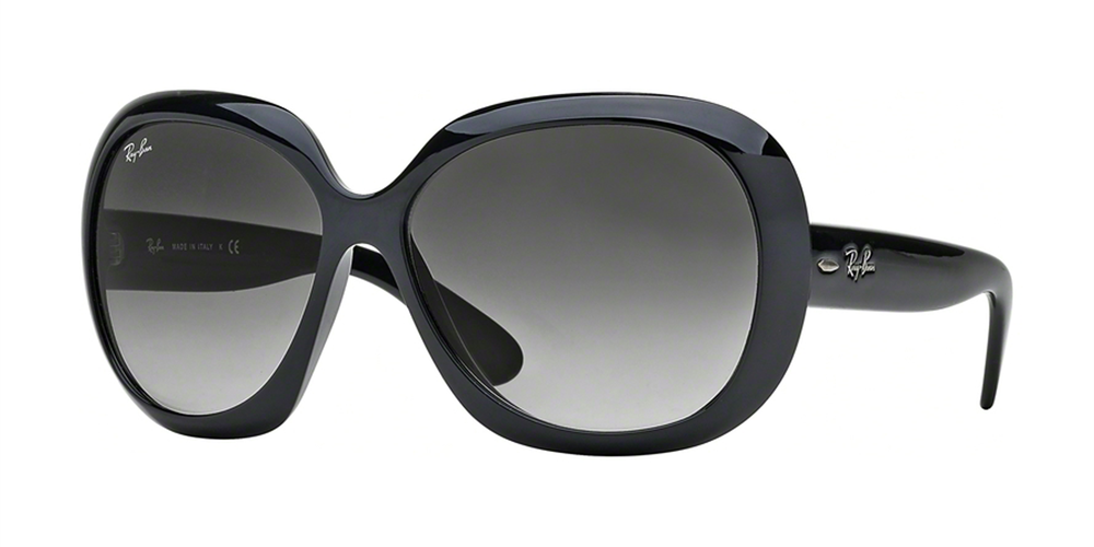 Ray-Ban RB4098 Jackie-Ohh II Sunglasses - Black/Grey Gradient — main view