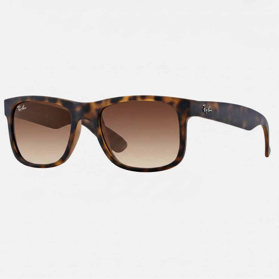 Ray-Ban Justin Classic Sunglasses - Tortoise/Brown Gradient — main view