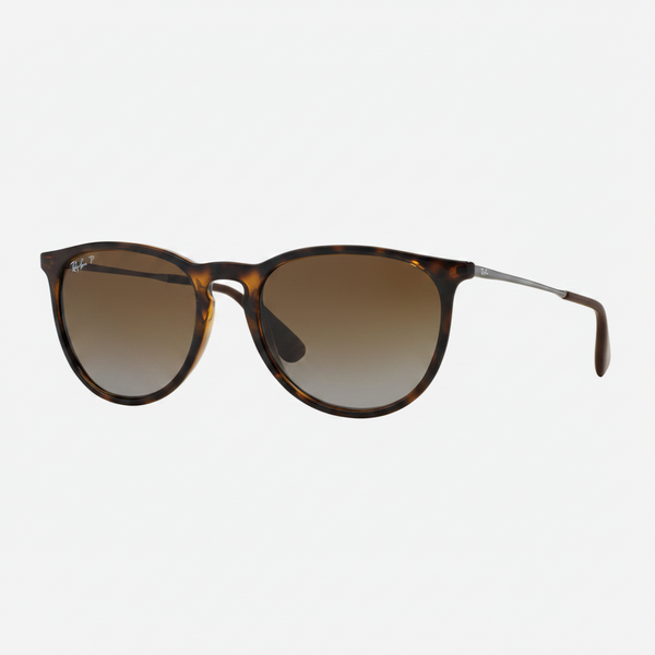 Ray-Ban RB4171 Polarized Erika Classic Sunglasses - Tortoise/Polarized Brown Gradient — main view