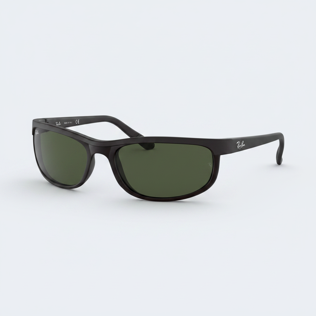 Ray-Ban RB2027 Predator 2 Sunglasses - Black/Green Classic G-15 — main view