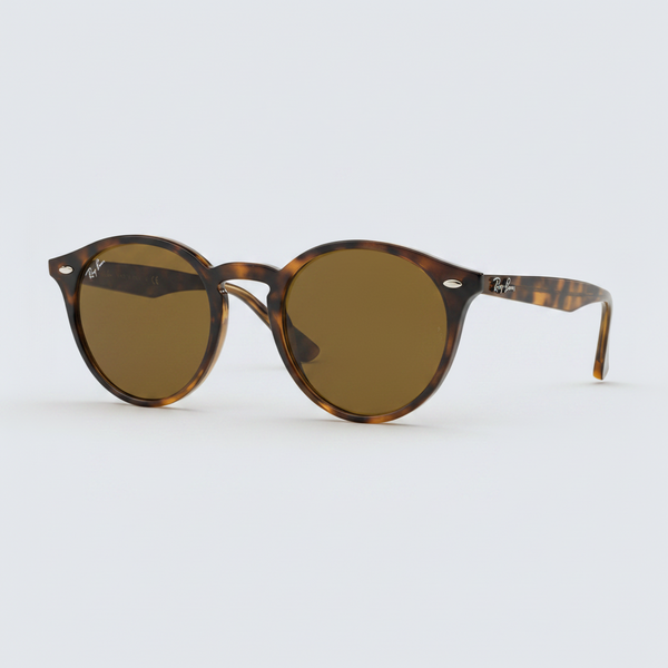 Ray-Ban Round Sunglasses - Tortoise/Brown Classic B-15 — main view