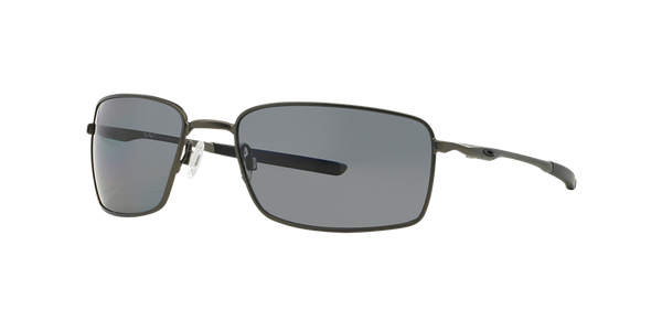 Oakley Polarized Square Wire Sunglasses - Carbon/Grey Polarized — main view