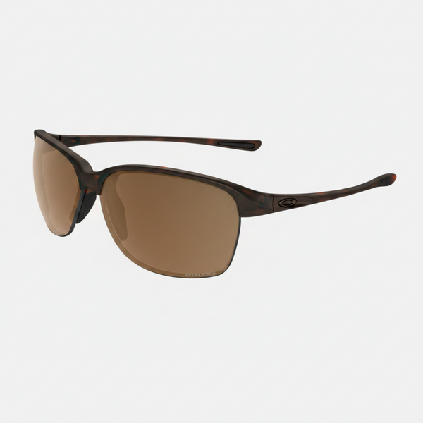 Oakley Polarized Womens Unstoppable Sunglasses - Matte Tortoise/Prizm Tungsten Polarized — main view