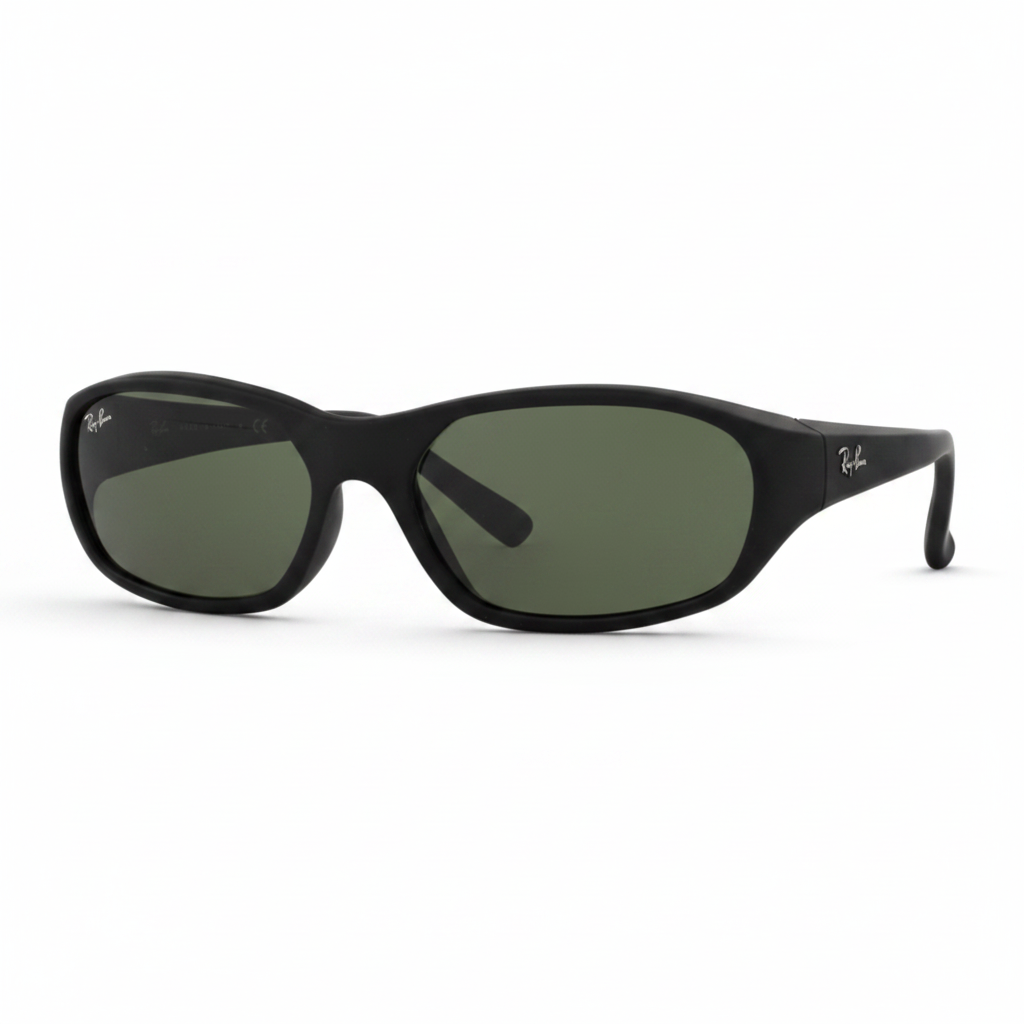 Ray-Ban Daddy-O II Sunglasses - Matte Black/Green Classic G-15 — main view