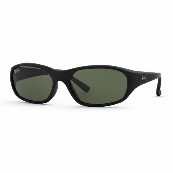 Ray-Ban Daddy-O II Sunglasses - Matte Black/Green Classic G-15 — main view