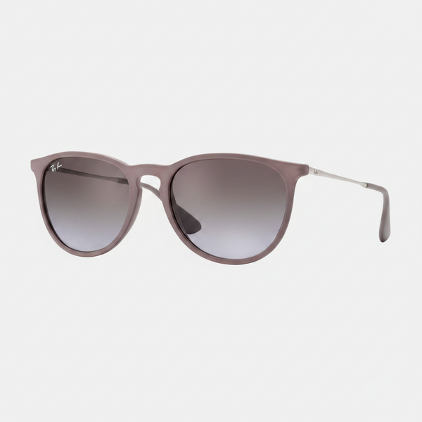 Ray-Ban Erika Classic Sunglasses - Brown-Silver/Brown-Violet Gradient — main view