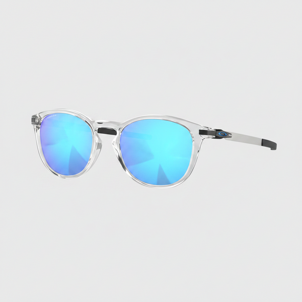 Oakley Pitchman R Sunglasses - Polished Clear/Prizm Sapphire — main view