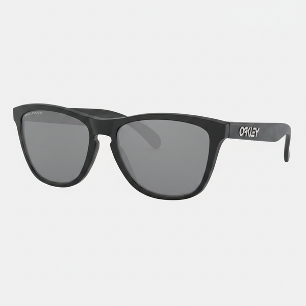 Oakley Polarized Frogskins Sunglasses - Matte Black/Prizm Black Polarized — main view