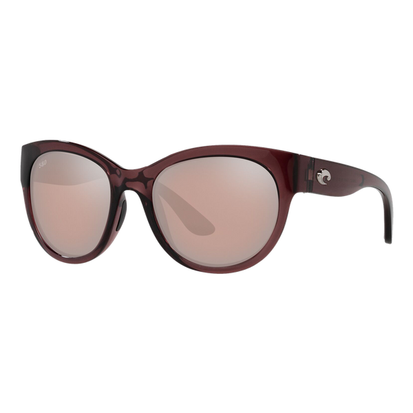 Costa Womens Maya Sunglasses - Shiny Urchin Crystal/Copper Silver Mirror 580G — main view