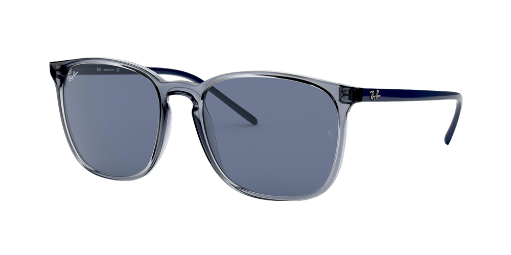Ray-Ban RB4387 Sunglasses - Blue/Blue Classic — main view