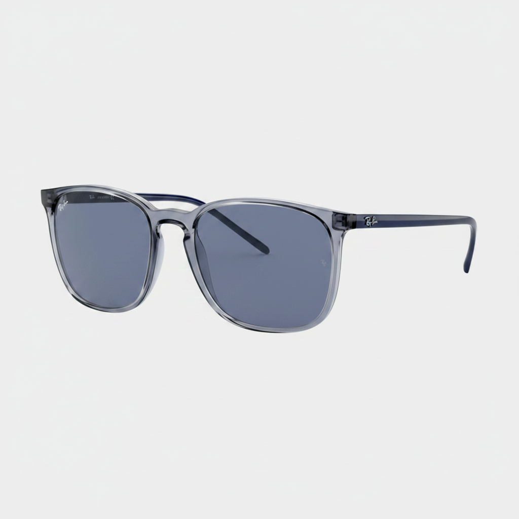 Ray-Ban RB4387 Sunglasses - Blue/Blue Classic — main view