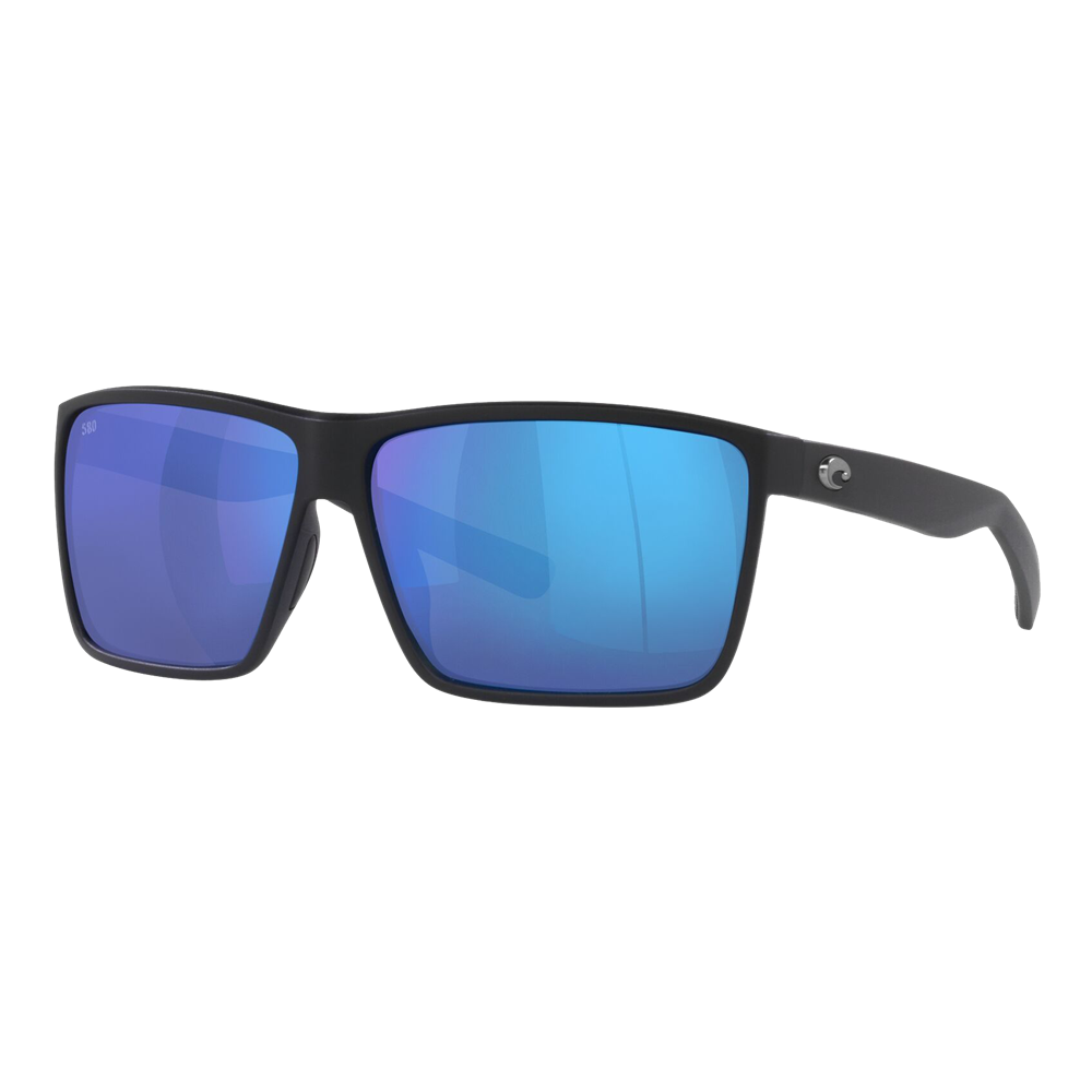 Costa Rincon Sunglasses Black/Blue Mirror 580G - Size 63 frame — main view