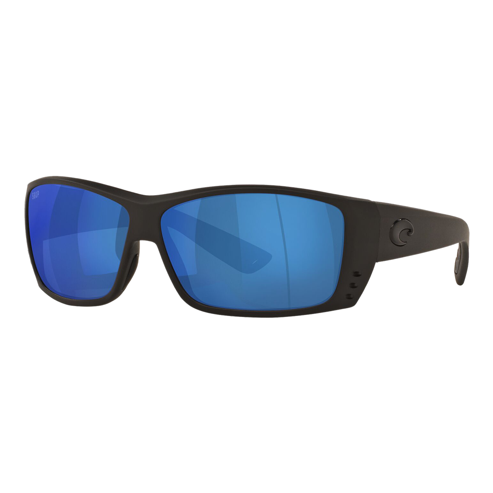Costa Cat Cay Sunglasses Blackout/Blue Mirror 580P - Size 61 frame — main view