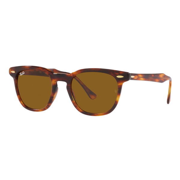 Ray-Ban Hawkeye Sunglasses Striped Havana/Brown Classic - Size 52 frame — main view