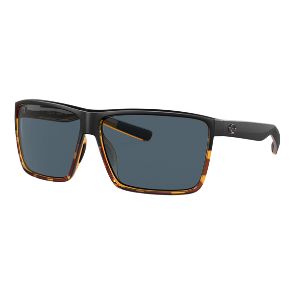 Costa Rincon Sunglasses - Black-Shiny Tortoise/Gray 580P — main view