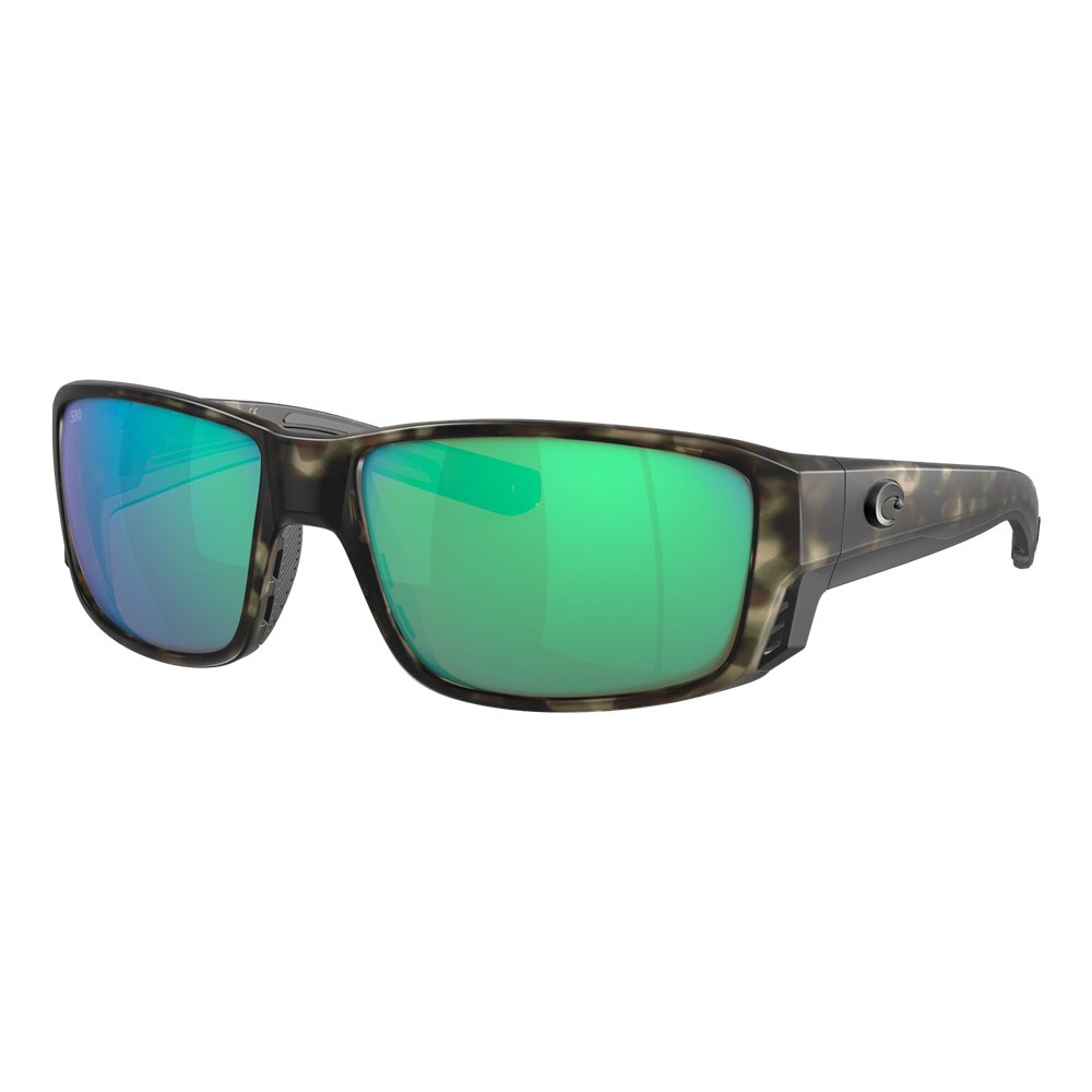 Costa Tuna Alley Pro Sunglasses - Matte Wetlands/Green Mirror 580G — main view