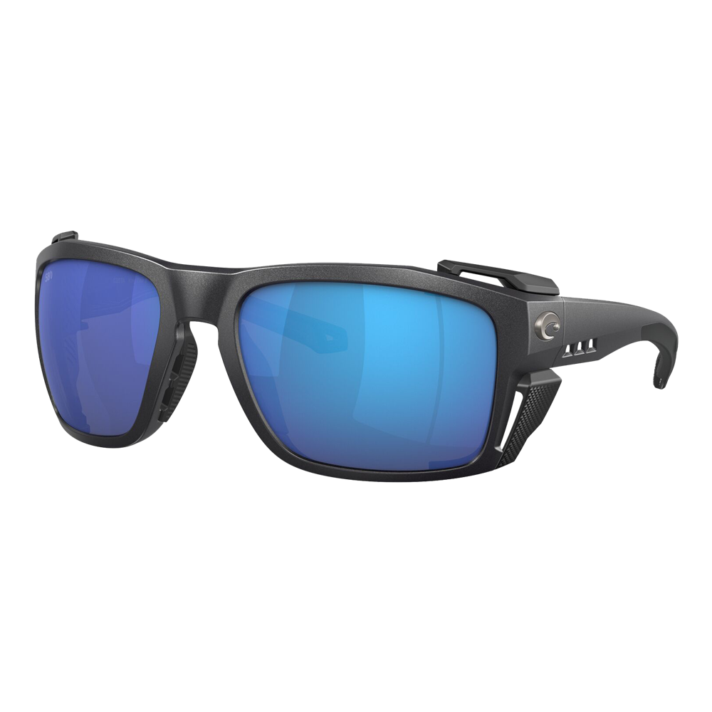 Costa King Tide 8 Sunglasses - Black Pearl/Blue Mirror 580G — main view