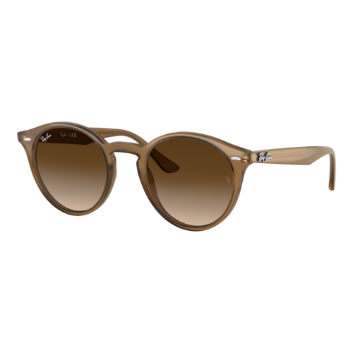 Ray-Ban RB2180 Sunglasses Polished Light Brown/Brown Gradient — main view