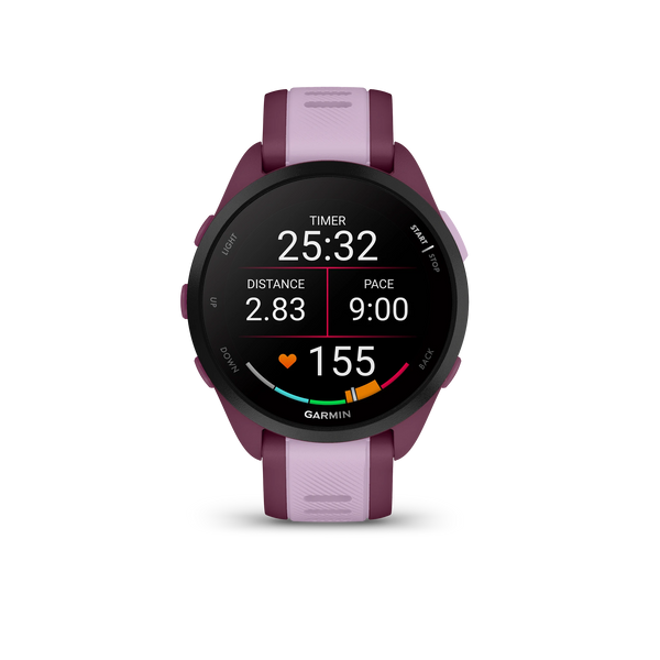 Garmin Forerunner 165 Music — main view