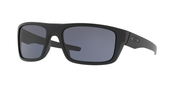 Oakley Drop Point Sunglasses - Matte Black/Grey — main view