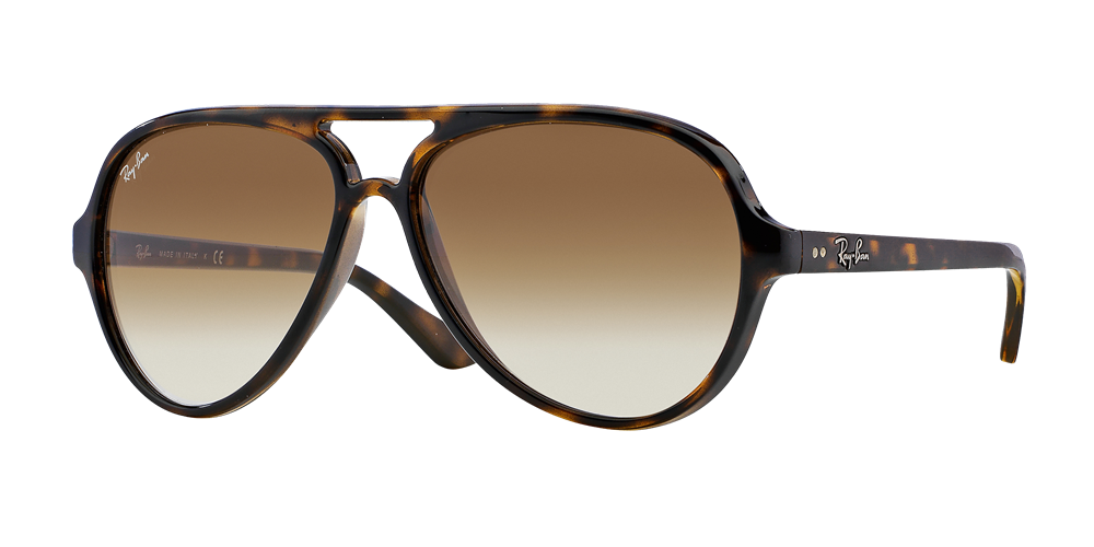 Ray-Ban Cats 5000 Classic Sunglasses - Tortoise/Light Brown Gradient — main view