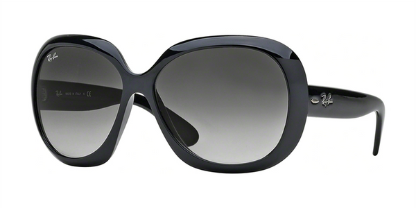 Ray-Ban RB4098 Jackie-Ohh II Sunglasses - Black/Grey Gradient — main view