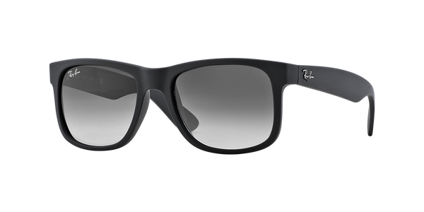 Ray-Ban RB4165 Justin Sunglasses - Black/Grey Gradient — main view