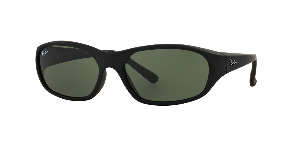 Ray-Ban Daddy-O II Sunglasses - Matte Black/Green Classic G-15 — main view