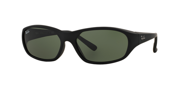 Ray-Ban Daddy-O II Sunglasses - Matte Black/Green Classic G-15 — main view