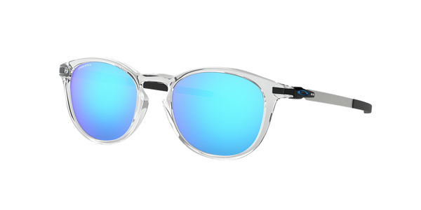 Oakley Pitchman R Sunglasses - Polished Clear/Prizm Sapphire — main view