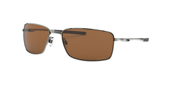 Oakley Polarized Square Wire Sunglasses - Tungsten/Prizm Tungsten Polarized — main view