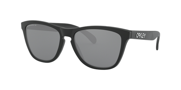 Oakley Polarized Frogskins Sunglasses - Matte Black/Prizm Black Polarized — main view