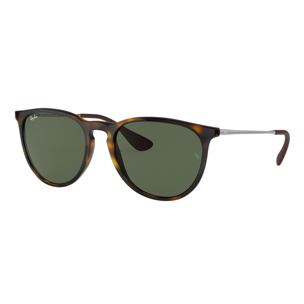 Ray-Ban Womens Erika Classic Sunglasees - Tortoise/Green Classic — main view