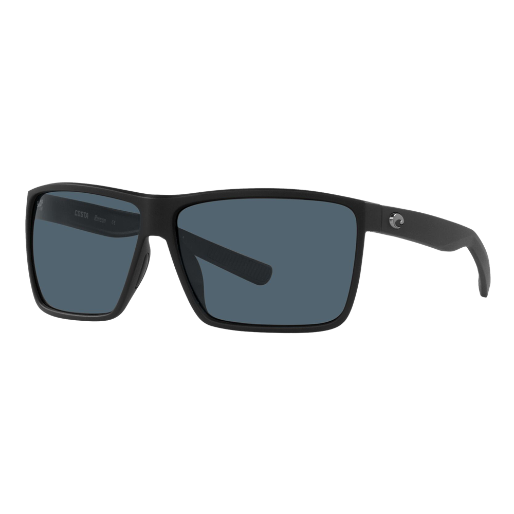 Costa Rincon Sunglasses - Matte Black/Gray 580P — main view