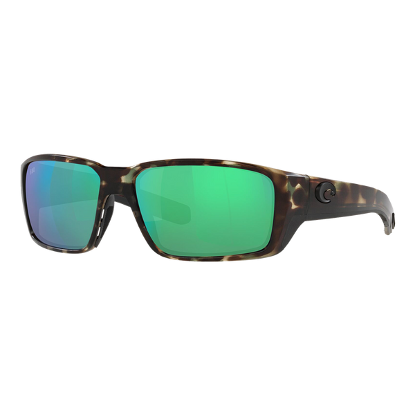 Costa Fantail Pro Sunglasses Matte Wetlands/Green Mirror 580G -  Size 60 frame — main view