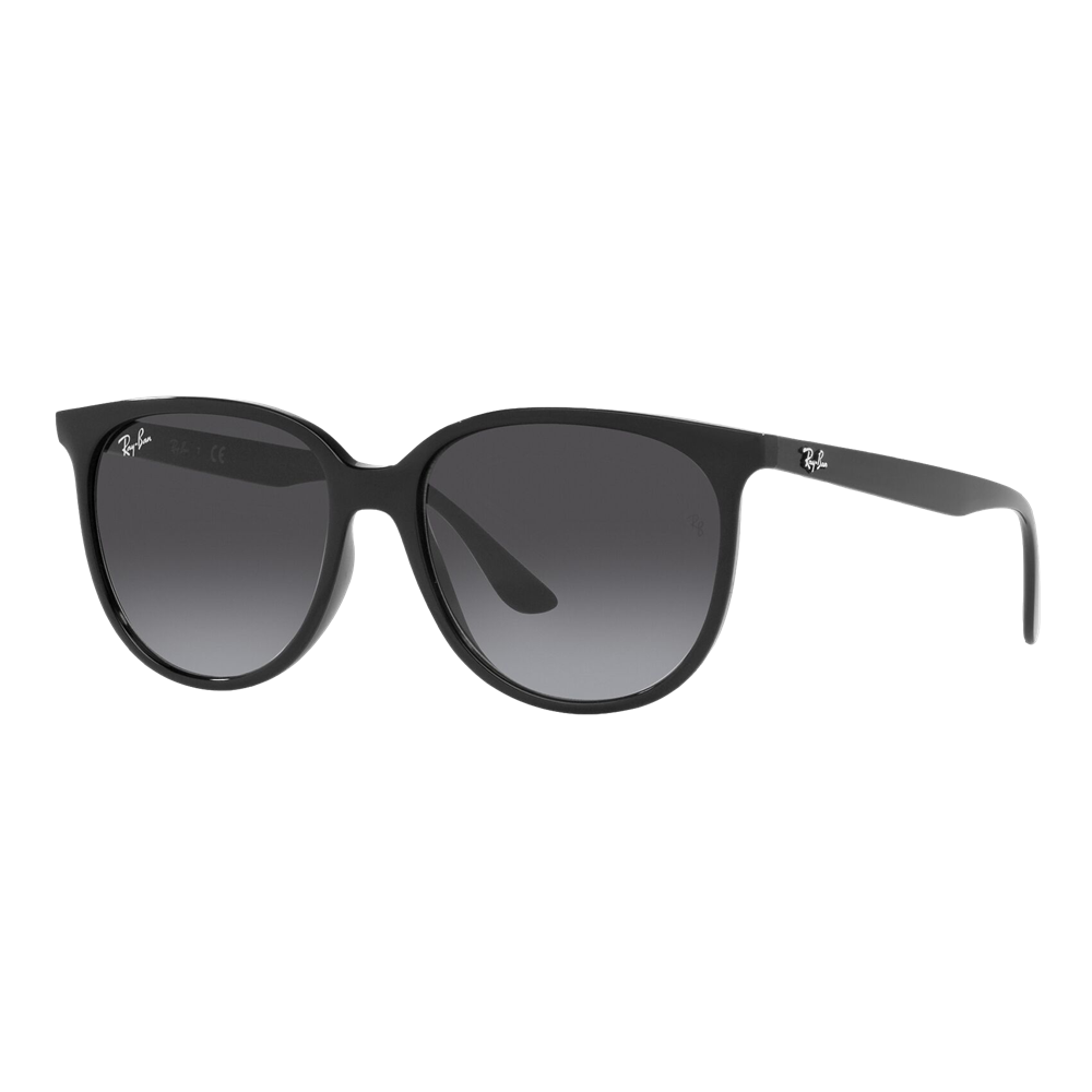 Ray-Ban RB4378 Sunglasses Black/Grey Gradient -  Size 54 frame — main view