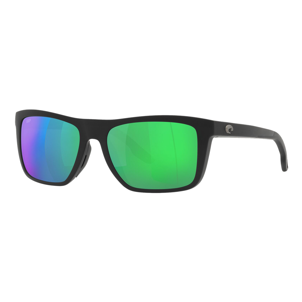 Costa Mainsail Sunglasses Matte Black/Green Mirror 580P -  Size 55 Frame — main view