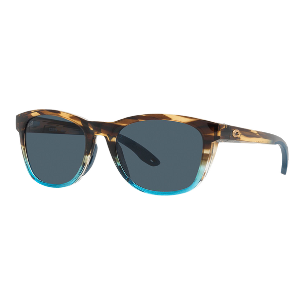 Costa Womens Aleta Sunglasses Wahoo/Gray 580P -  Size 54 Frame — main view