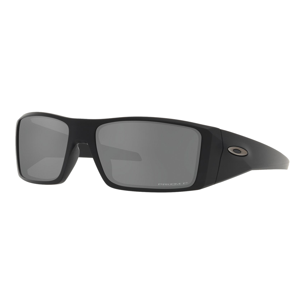 Oakley Polarized Heliostat Sunglasses Matte Black/Prizm Black Polarized -  Size 61 Frame — main view