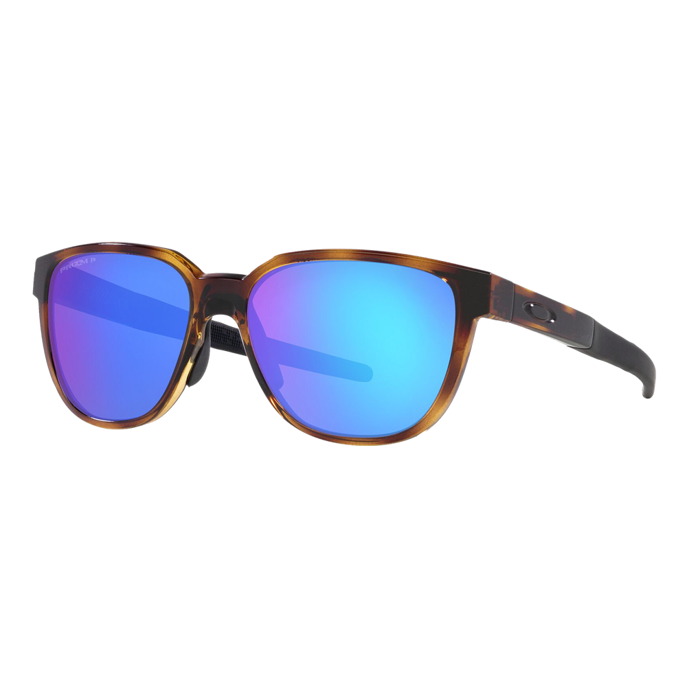 Oakley Polarized Actuator Sunglasses Brown Tortoise/Prizm Sapphire Polarized -  Size 57 Frame — main view